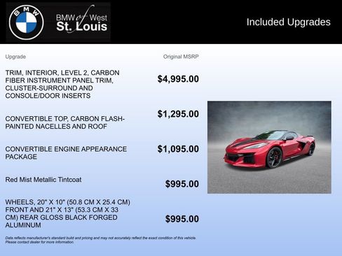 Used 2025 Chevrolet Corvette E-Ray AWD/4WD image 20