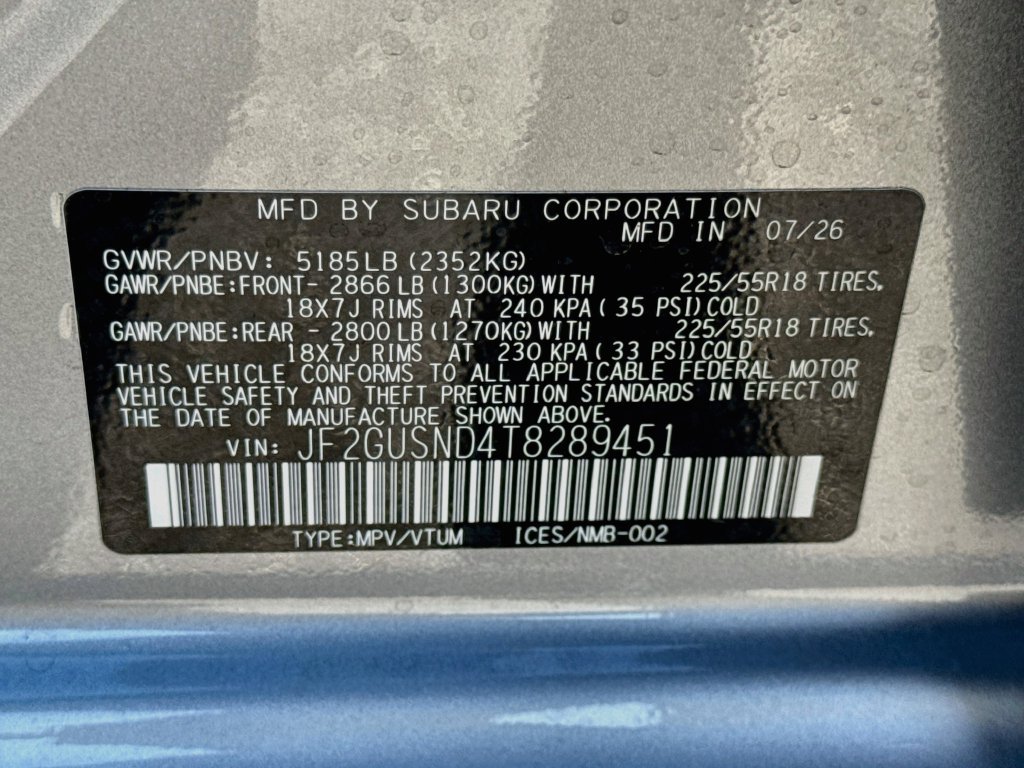 New 2026 Subaru Crosstrek 2.5i Limited AWD/4WD image 40