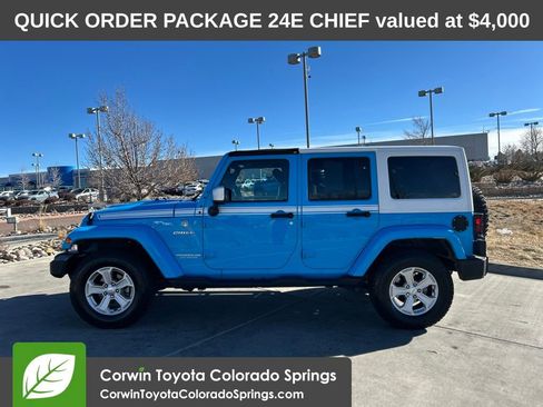 Used 2017 Jeep Wrangler Unlimited Sahara w/ Quick Order Package 24E Chief image 5