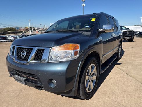 Used 2014 Nissan Armada Platinum w/ 2nd Row Captain Seat Package image 3