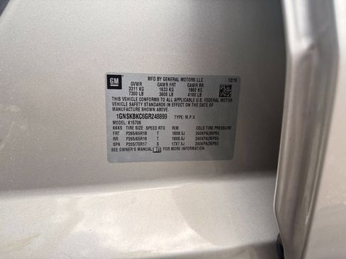 Used 2016 Chevrolet Tahoe LT AWD/4WD image 65