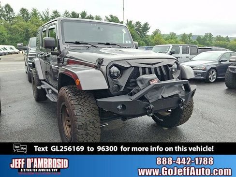 Used 2016 Jeep Wrangler Unlimited Sahara AWD/4WD image 1