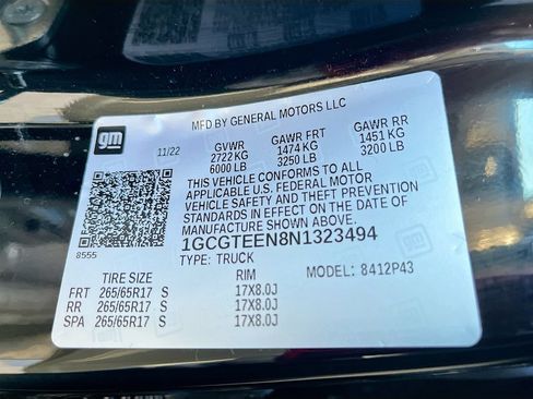 Used 2022 Chevrolet Colorado ZR2 w/ Colorado ZR2 Bison Edition AWD/4WD image 29