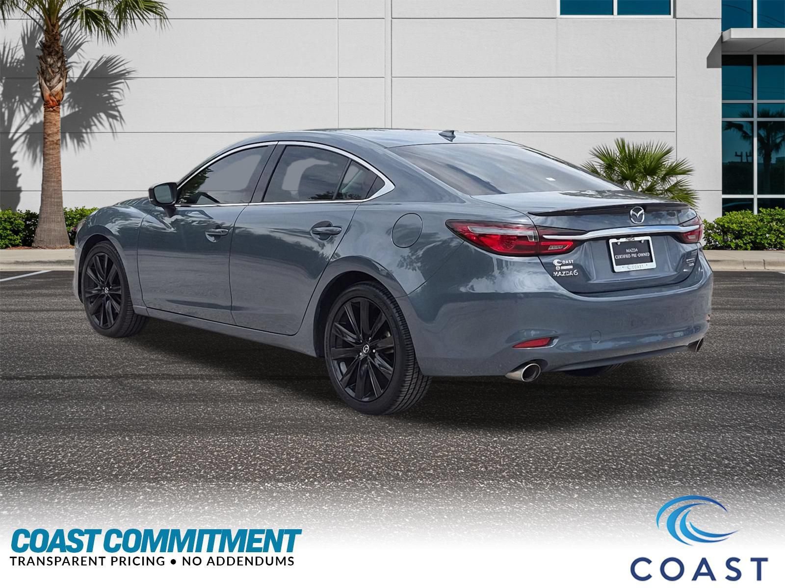 Certified 2021 MAZDA MAZDA6 Carbon Edition FWD image 7