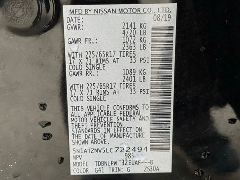 Used 2020 Nissan Rogue S w/ Special Edition Package AWD/4WD image 46