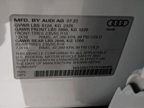 Used 2022 Audi Q3 2.0T Premium w/ Convenience Package image 25