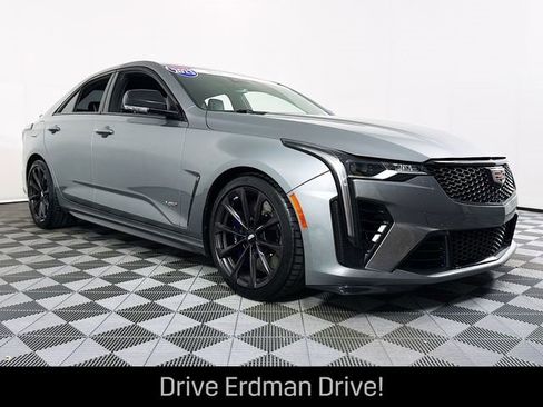 Certified 2023 Cadillac CT4 V Blackwing w/ Technology Package RWD image 1