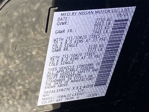 Certified 2026 INFINITI QX60 Luxe w/ Cargo Package image 38