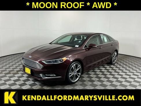 Used 2017 Ford Fusion Titanium AWD/4WD image 1