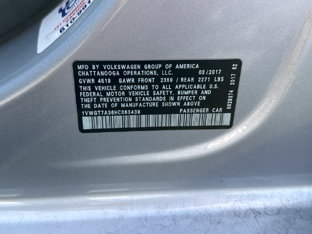 Used 2017 Volkswagen Passat 1.8T SE FWD image 26