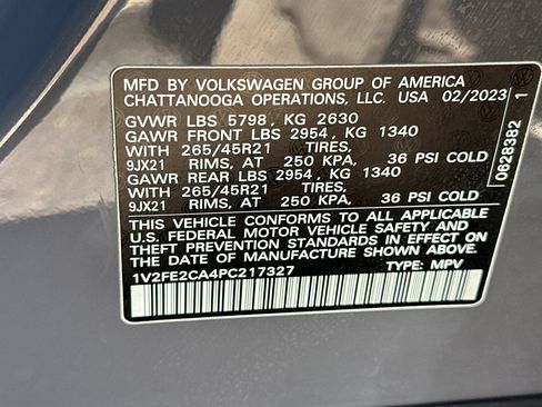 Used 2023 Volkswagen Atlas Cross Sport SEL Premium R-Line AWD/4WD image 28