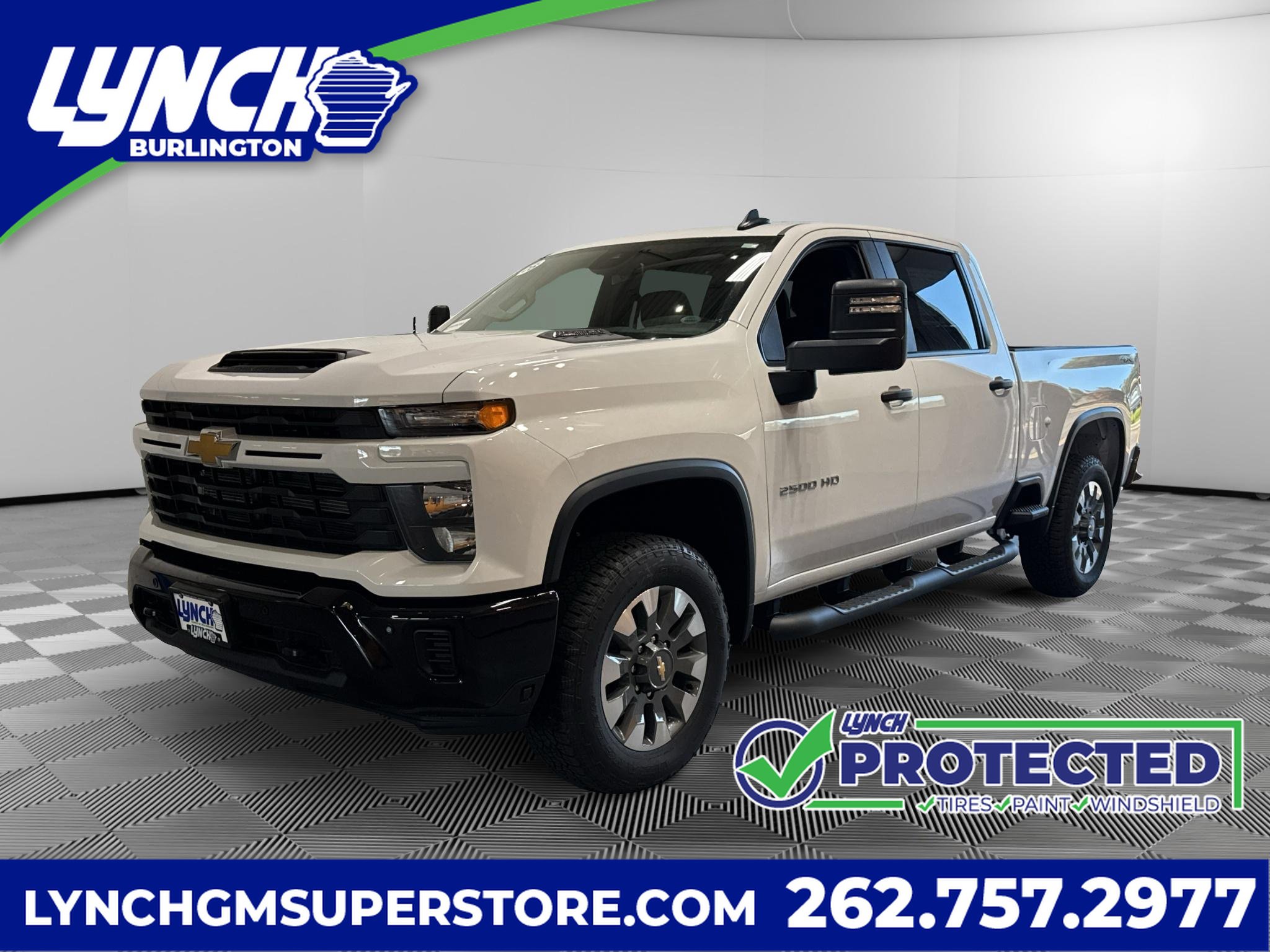 New 2026 Chevrolet Silverado 2500 Custom w/ Custom Value Package AWD/4WD image 1