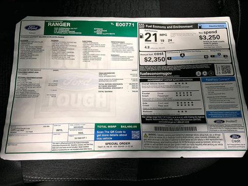 New 2026 Ford Ranger XLT AWD/4WD image 21