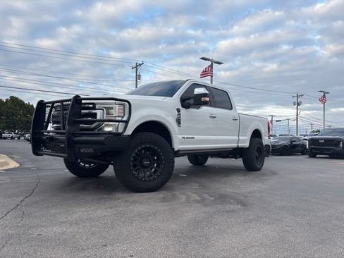 Used 2021 Ford F250 Platinum w/ FX4 Off-Road Package AWD/4WD image 7