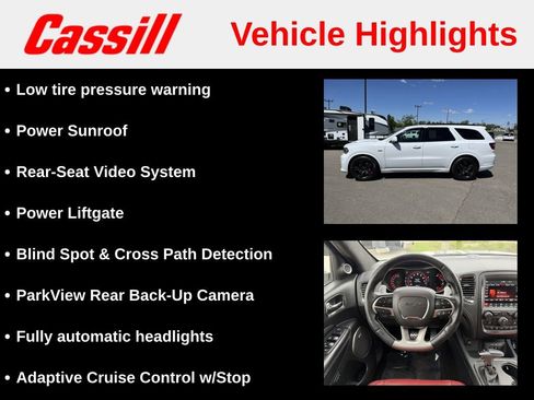 Used 2018 Dodge Durango SRT w/ SRT Interior Appearance Group AWD/4WD image 14