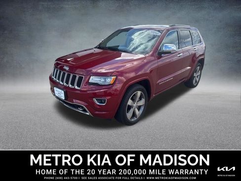 Used 2014 Jeep Grand Cherokee Overland w/ Advanced Technology Group image 1