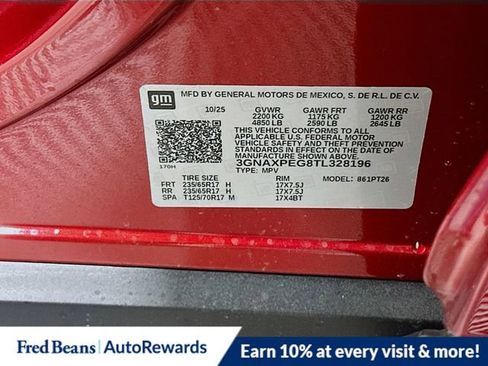 New 2026 Chevrolet Equinox LT w/ Safety and Technology Package image 21