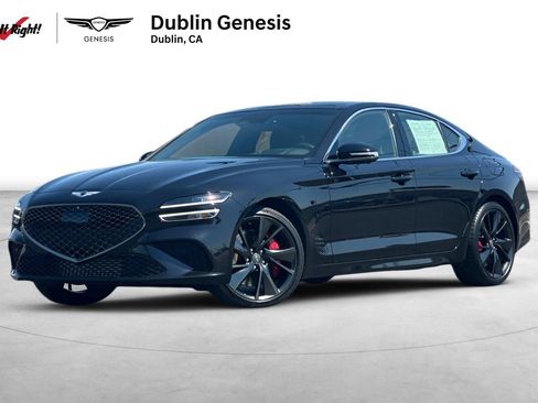 Used 2023 Genesis G70 3.3T w/ Sport Prestige Package RWD image 1