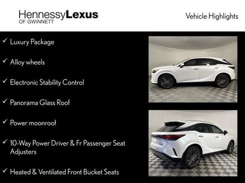 Used 2023 Lexus RX 350 AWD w/ Accessory Package (Z1) image 11