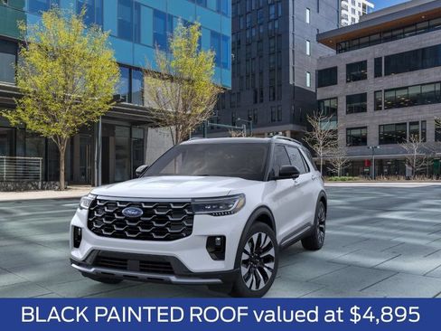 New 2026 Ford Explorer Platinum w/ LUX Leather Package AWD/4WD image 2
