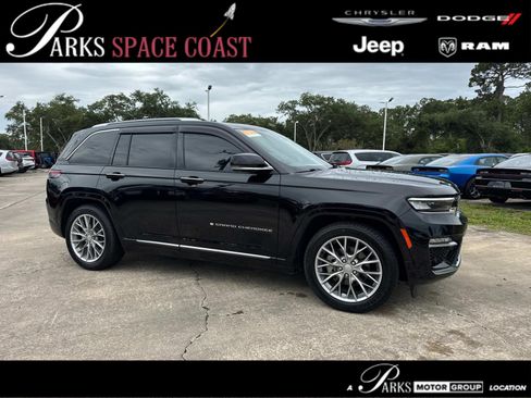 Certified 2023 Jeep Grand Cherokee Summit w/ Adv Protech Group IV AWD/4WD image 1