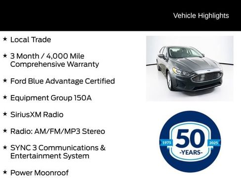 Certified 2020 Ford Fusion SE image 6