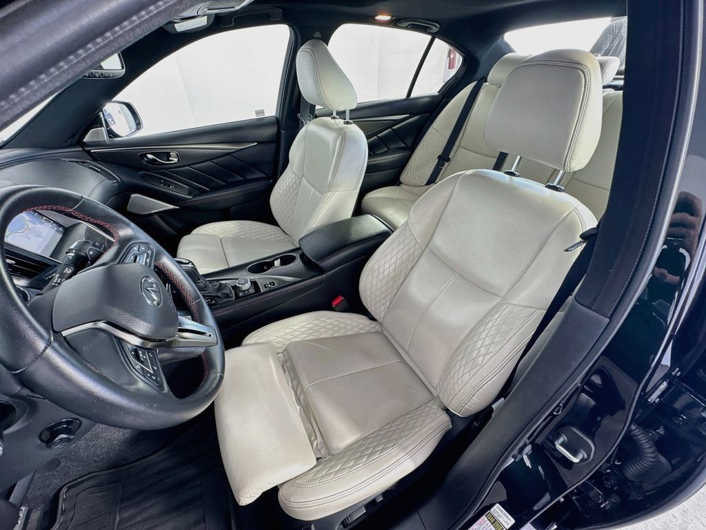 Certified 2023 INFINITI Q50 Red Sport 400 w/ Black Opal Edition AWD/4WD image 22