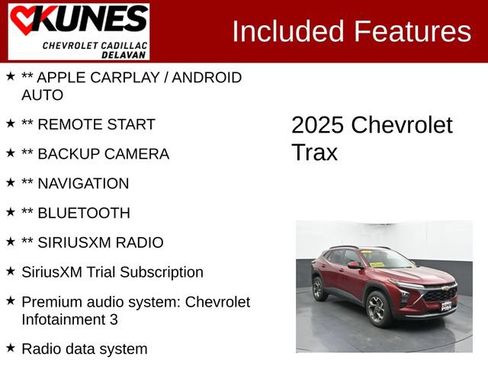 Used 2025 Chevrolet Trax LT FWD image 3