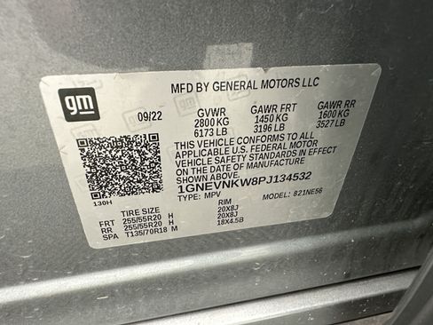 Certified 2023 Chevrolet Traverse High Country AWD/4WD image 27