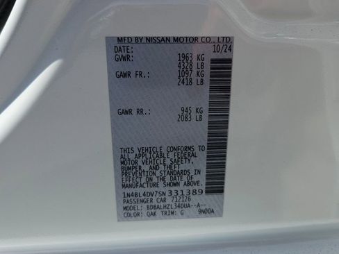 Used 2025 Nissan Altima 2.5 SV image 16