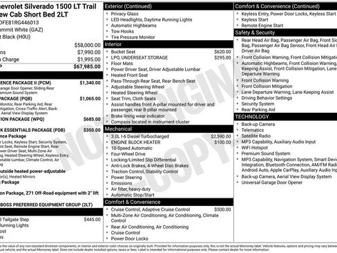 Certified 2024 Chevrolet Silverado 1500 LT Trail Boss w/ Convenience Package II AWD/4WD image 37