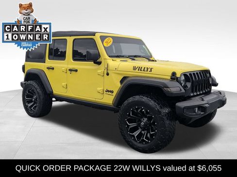 Used 2022 Jeep Wrangler Unlimited Sport AWD/4WD image 1