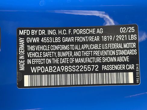 Used 2025 Porsche 911 Carrera 4 GTS image 40