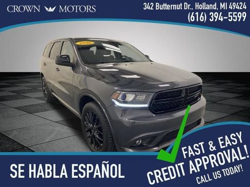 Used 2016 Dodge Durango SXT w/ Blacktop Package AWD/4WD image 1