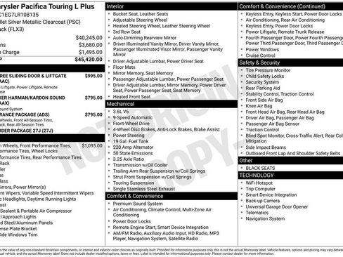 Used 2020 Chrysler Pacifica Touring-L Plus image 32