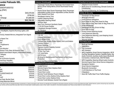 Used 2026 Hyundai Palisade SEL FWD image 2