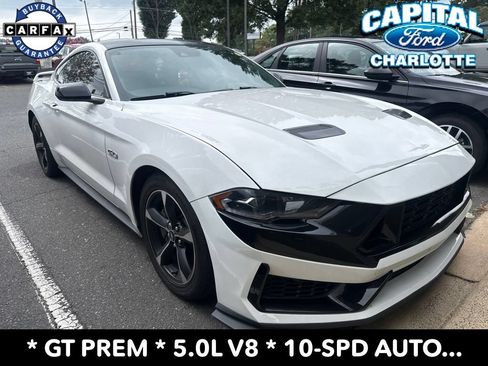 Used 2021 Ford Mustang GT Premium w/ Black Accent Package RWD image 2