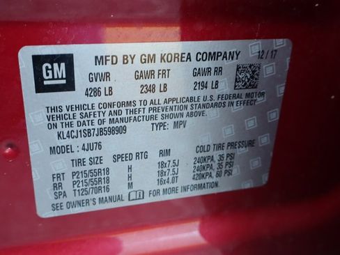 Used 2018 Buick Encore Sport Touring image 26