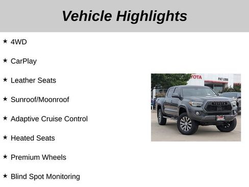 Used 2020 Toyota Tacoma Limited AWD/4WD image 5