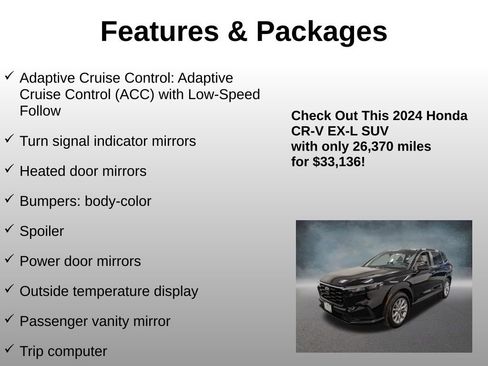 Certified 2024 Honda CR-V EX-L image 24