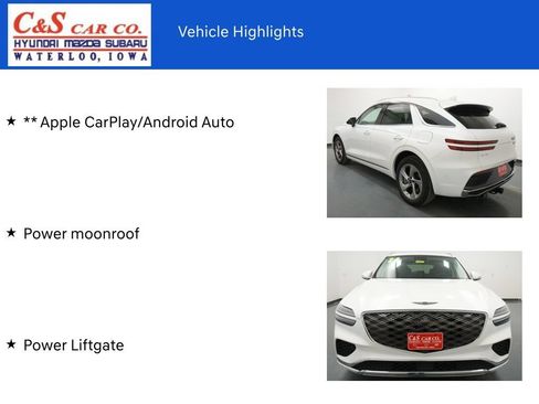 New 2026 Genesis GV70 2.5T Advanced w/ G1 Accessory Package AWD/4WD image 7