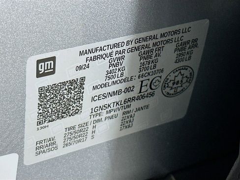 Used 2024 Chevrolet Tahoe High Country w/ Max Trailering Package AWD/4WD image 36