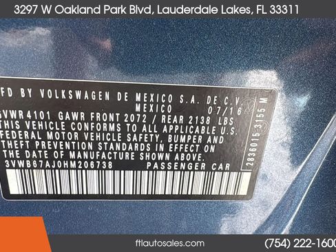Used 2017 Volkswagen Jetta SE FWD image 60