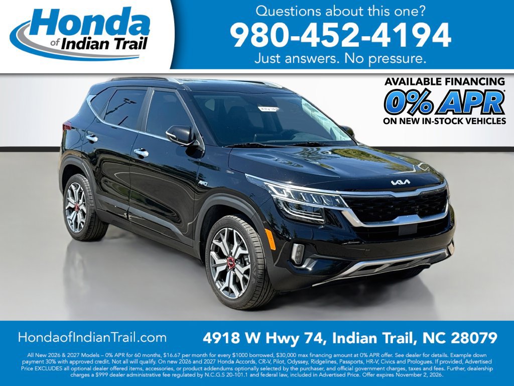 Used 2023 Kia Seltos SX w/ SX Sunroof Package AWD/4WD 360° Tour