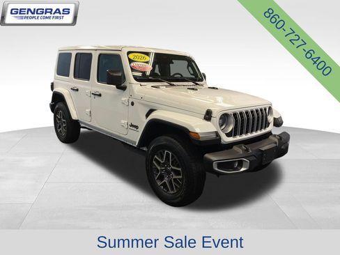Certified 2026 Jeep Wrangler Unlimited Sahara AWD/4WD image 1