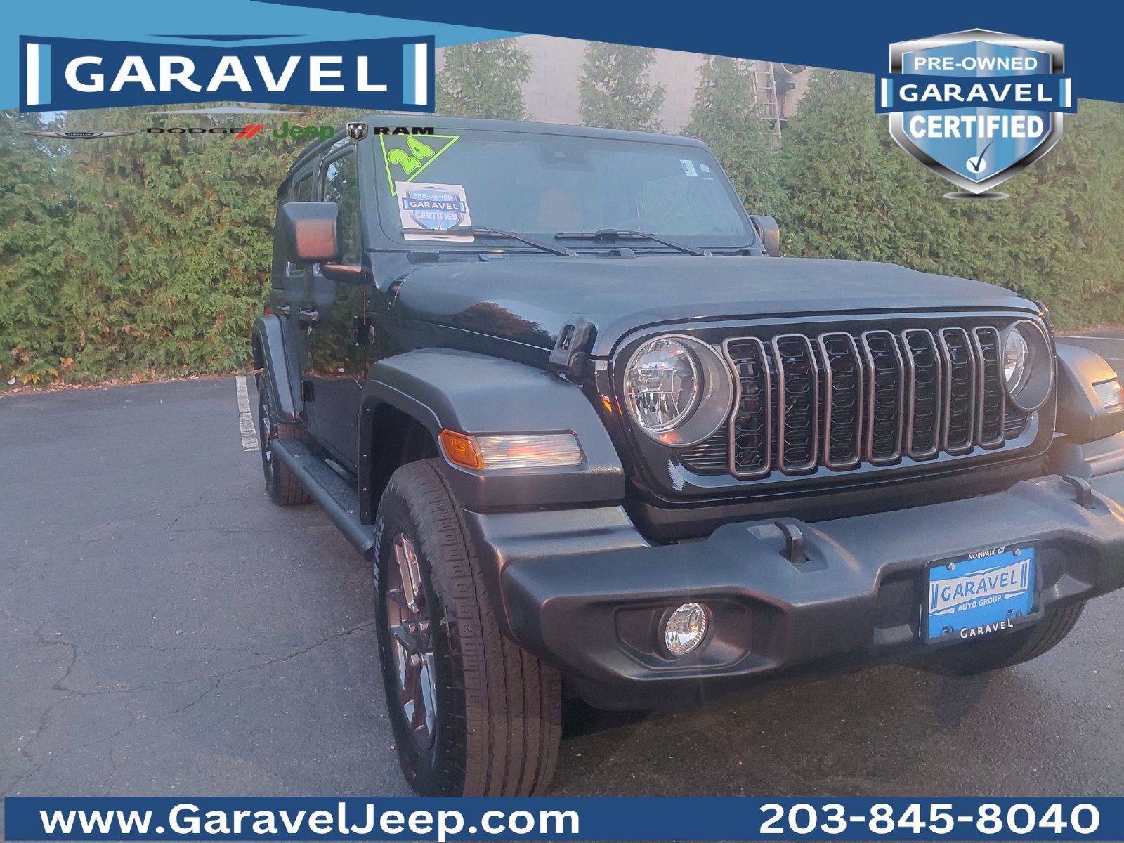 Used 2024 Jeep Wrangler Unlimited Sport AWD/4WD image 1