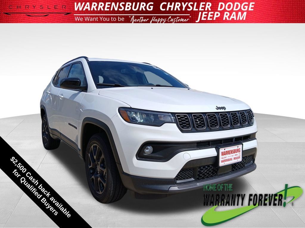 New 2026 Jeep Compass Latitude AWD/4WD 360° Tour