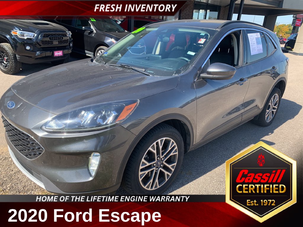 Used 2020 Ford Escape SEL AWD/4WD 360° Tour