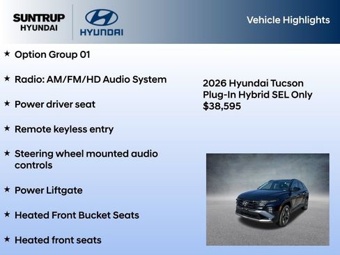 New 2026 Hyundai Tucson SEL AWD/4WD image 7