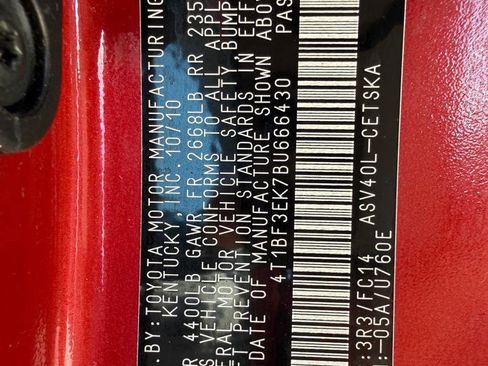 Used 2011 Toyota Camry SE w/ SE Extra-Value Pkg #1 image 16